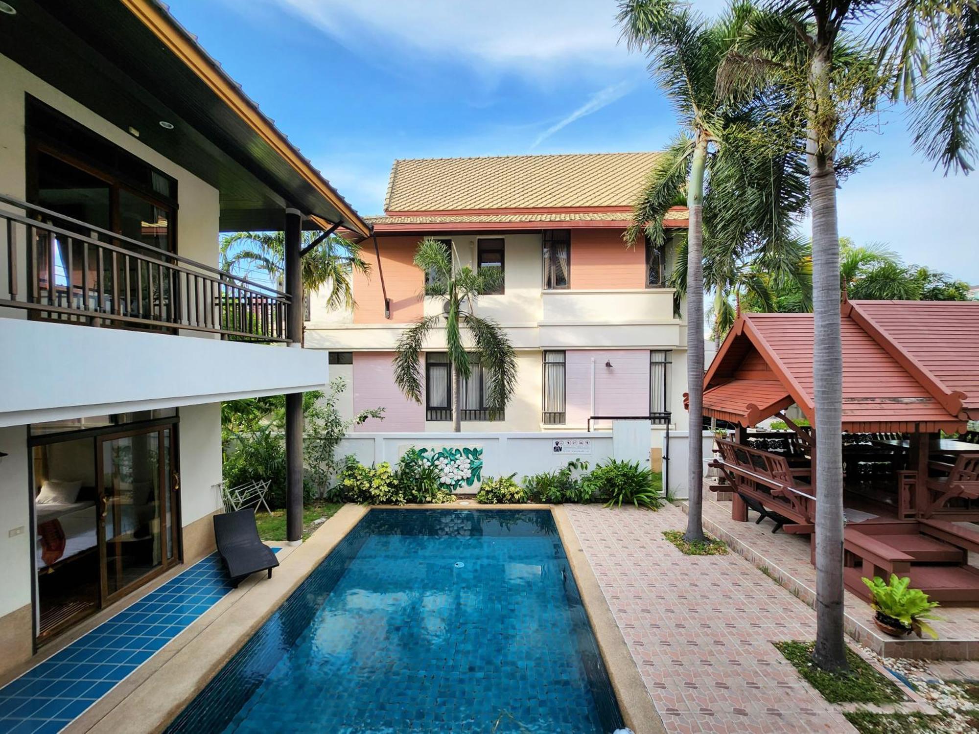 ปุณณภา พูล วิลล่า พัทยา Punnapha Pool Villa Pattaya Jomtien Beach Exterior photo