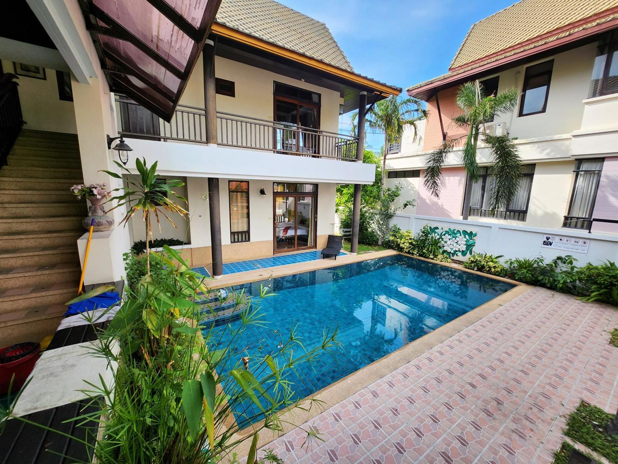 ปุณณภา พูล วิลล่า พัทยา Punnapha Pool Villa Pattaya Jomtien Beach Exterior photo